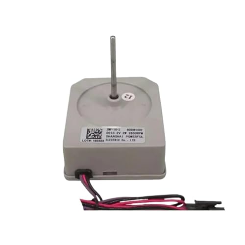 HWVSRKCO Doppeltüriger Kühlschrank A39F, oberer Gleichstrommotorlüfter, kompatibel mit Meiling, Lüftermotor ZWF-10-2 B03081032, DC 13,2 V, 2 W von HWVSRKCO