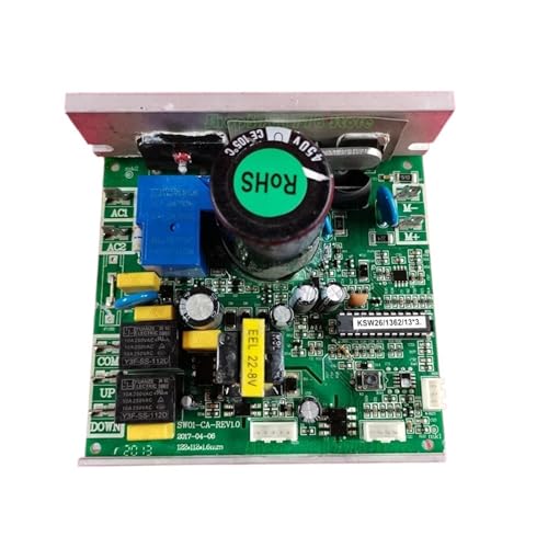 Laufband-Controller SW01-CA-REV1.0 KSW26 KSW26/1362/13 * 3., Kompatibel mit Reebok。 OMA-1395CA Untere Steuerplatine Stromversorgungsplatine(220V 2pin sensor) von HWVSRKCO
