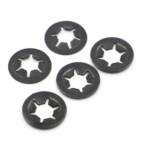 Pflaumenlager Sicherungsringe Blumenscheibe Clip M2 M2.5 M3 M4 M5 M6 M8 M10 M12(M10 10pcs) von HWVSRKCO