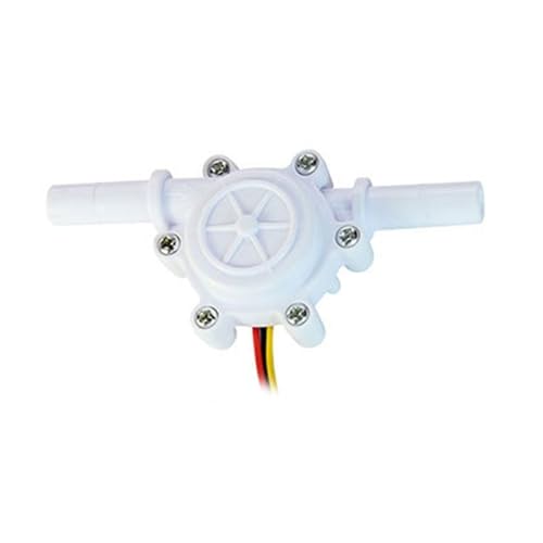 Sensorsteuerungsmesser Durchflussmesser Zähler 0,2-8L/min Wasserdurchflusssensor Schalter Trinkbrunnen Kaffeemaschine Durchfluss(B) von HWVSRKCO