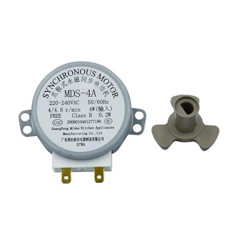 Synchronmotor for Mikrowellenherdtabletts MDS-4A, Kompatibel mit Midea, Teile for Mikrowellenherdzubehör von HWVSRKCO