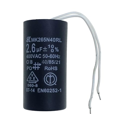 HWEIH Gaskessel Teil Wasserzirkulationspumpe Kondensator MK205J40RL MK255J40RL 2,0 uF 2,5 uF(MK265N40RL 2.6uF) von HWWW