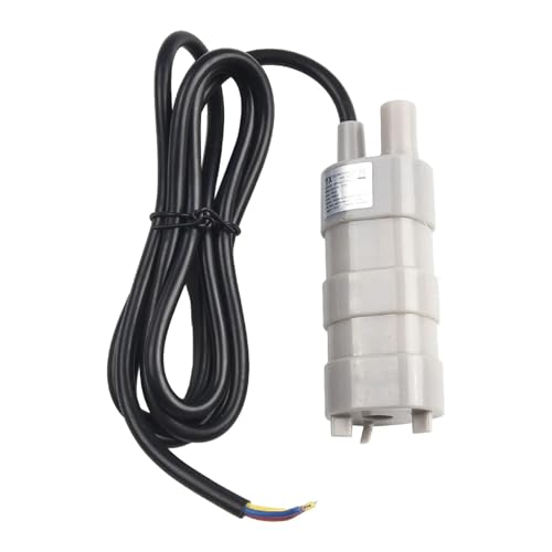 HWWW 1000L/H 12V Tauchpumpe Multifunktionspumpe Wasser High Flow Dreileiter Fit for Garten Sprinkler Rasen Wohnmobil von HWWW