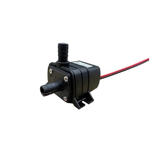 HWWW 4,8 W 5. 240L/H Stille Fisch Tank Pumpe DC 12V 24V Bürstenlosen Motor Pool Zirkulierende Tauch Wasser(1PCS,12V 4.8W) von HWWW