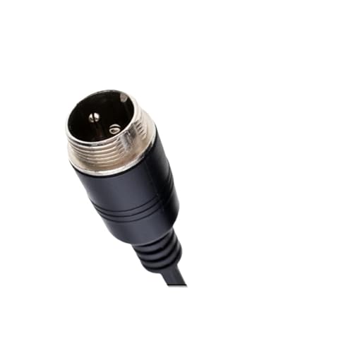 HWWW GX16 2-poliger Kern Stecker auf Buchse Stecker Buchse Verlängerungskabel Luftfahrtstecker(GX16 single male,5METER_2P) von HWWW