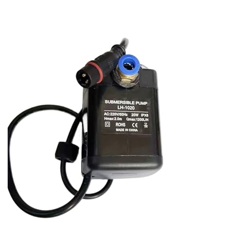 HWWW LH-1020 Sprühventilator Wasserventilator Spezial-Wasser-Tauchpumpe 20W IPX8 von HWWW