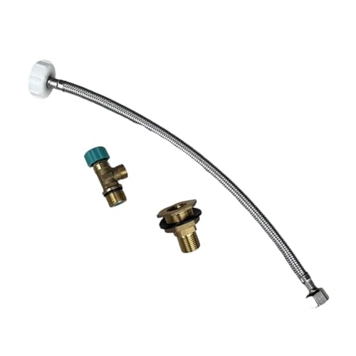 HWWW Verdeckter Wassertank Toiletteninstallationszubehör H923 H924 Kupfer-Eckventil H926 H931 Zulaufschlauch Wassereinspritzung(H931) von HWWW