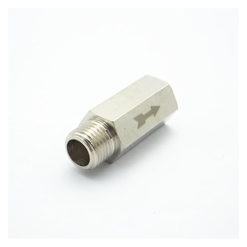 1/4" Male x 1/4" Female Thread Brass Check Valve One Way Non-return Valve For Water Oil Gas 1/4" Male x 1/4" Female Thread Brass Check Valve One Way Non-return Valve For Water Oil Gas von HWXMUGLXL