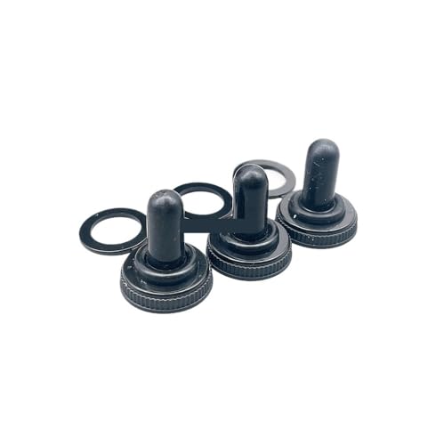 10 Pcs 12mm Switch Cap 15A 250VAC / 20A 125VAC E-TEN Rubber Cap Miniature Toggle Switches von HWXMUGLXL