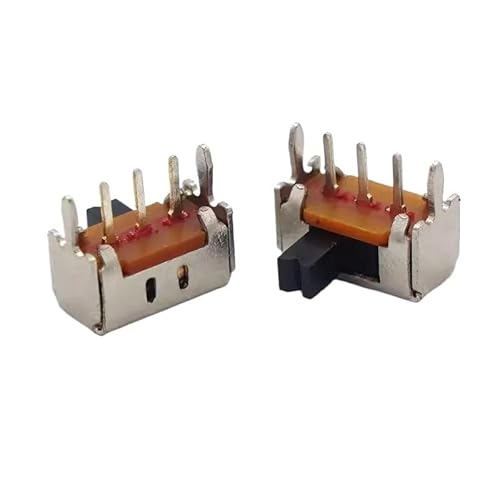 10pc SK-12D02 (1P2T) Toggle switch 2 gears fixed feet three horizontal sliding single row von HWXMUGLXL