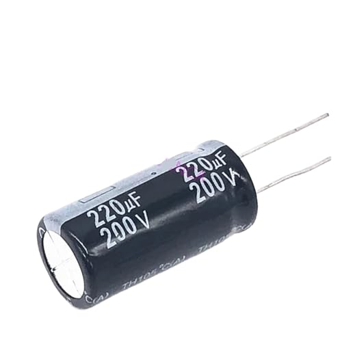 10pcs/lot 220UF 200v 220UF aluminum electrolytic capacitor size 18 * 30mm S64 20% von HWXMUGLXL