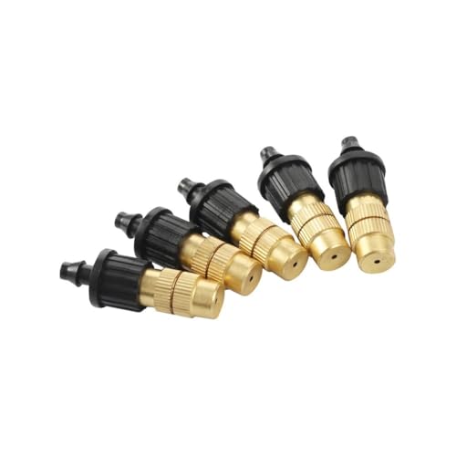 10pcs drip irrigation misty brass nozzle 4/7mm garden spray cooling parts copper sprinkler with connector 10pcs drip irrigation misty brass nozzle 4/7mm garden spray cooling parts copper sprinkler with connector von HWXMUGLXL