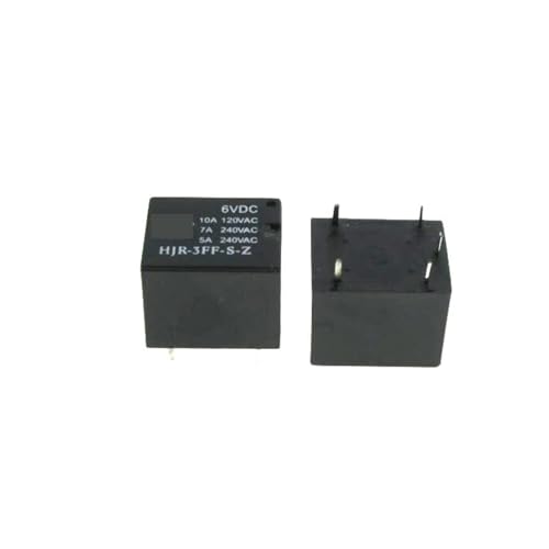 10pcs relay HJR-3FF-S-Z-6VDC HJR-3FF-S-Z-06VDC HJR3FFSZ HJR-3FF-S-Z 06VDC 6VDC DC6V 6V DIP5 von HWXMUGLXL