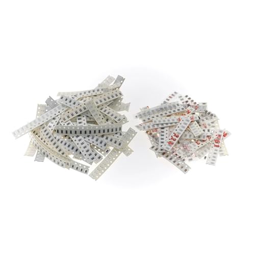 1206 (0Ω-10MΩ) 50 Value Resistor + (2.2pf-1uf) 40 Value Capacitor kit set chip Fixed Resistance capacitor package von HWXMUGLXL