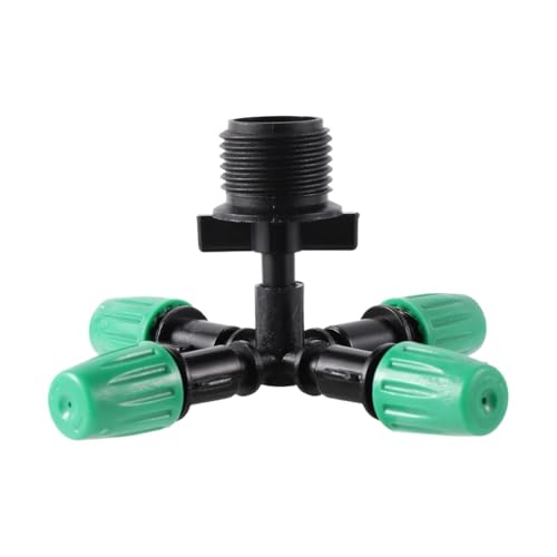 1PC Atomizing Sprayer Garden Irrigation Misting 4Way Nozzle with 1/2" Thread Connector 1PC Atomizing Sprayer Garden Irrigation Misting 4Way Nozzle with 1/2" Thread Connector von HWXMUGLXL
