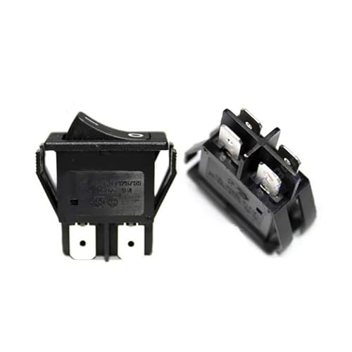 1PC RL1-8 T125/55 Boat type switch button Double channel 4 pin 2 speed 16A250V warped boat power key von HWXMUGLXL