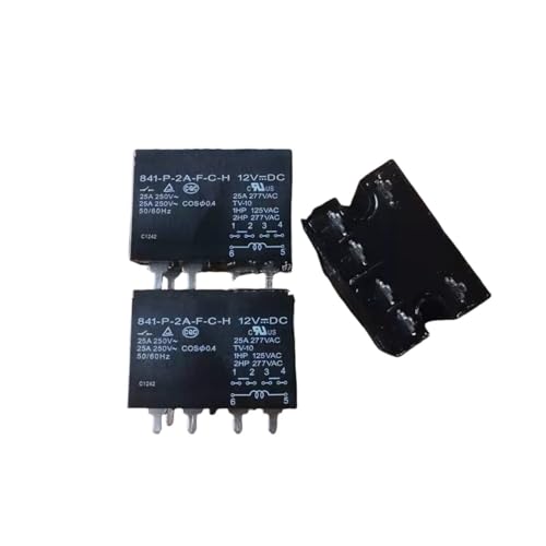 1PCS 841-P-2A-C-H-12VDC RELAY von HWXMUGLXL