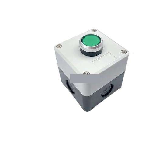 1pcs LA38 button box switch green button controls industrial control start stop one hole position von HWXMUGLXL