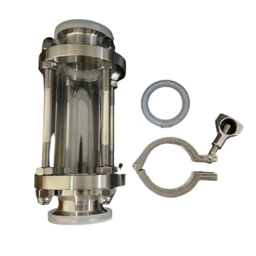 2.5" 63mm Tri Clamp Flow Sight Glass Diopter Home Brew Diary Product 304 Stainless Fitting Ferrule OD 77.5mm 2.5" 63mm Tri Clamp Flow Sight Glass Diopter Home Brew Diary Product 304 Stainless Fitting Ferrule OD 77.5mm von HWXMUGLXL