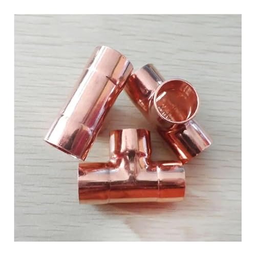 28mm Inner Dia x1.5mm Thickness Copper Equal Tee Socket Weld End Feed Coupler Plumbing Fitting Water Gas Oil 28mm Inner Dia x1.5mm Thickness Copper Equal Tee Socket Weld End Feed Coupler Plumbing Fitting Water Gas Oil von HWXMUGLXL