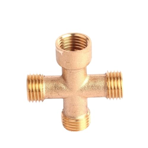 2pcs M14 Thread Brass 4 Way Cross Connector Water Sprayer Splitter Blow head Parts Sprinkler Fittings 2pcs M14 Thread Brass 4 Way Cross Connector Water Sprayer Splitter Blow head Parts Sprinkler Fittings von HWXMUGLXL