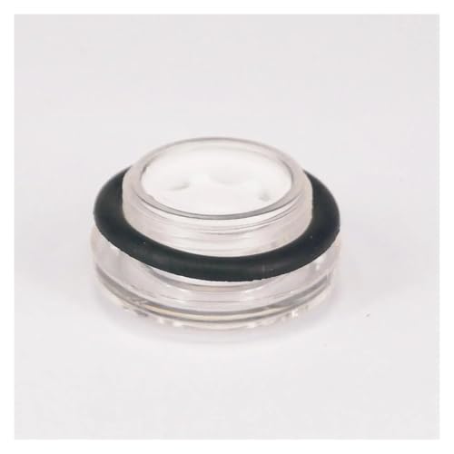 2pcs M27 x 1.5mm Metric Male Oil Level Sight Glass Window round Head For Air Compressor Gearbox von HWXMUGLXL