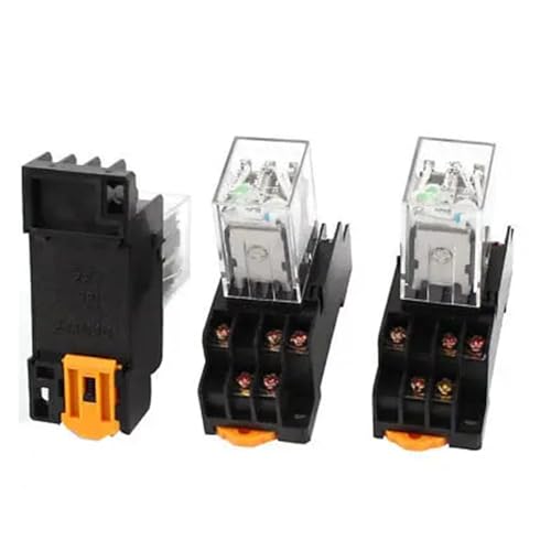 3 Pcs HH53PL DC 24V Coil 3PDT 11Pin 35mm DIN Rail Mounting Electromagnetic Relay 3 Pcs HH53PL DC 24V Coil 3PDT 11Pin 35mm DIN Rail Mounting Electromagnetic Relay von HWXMUGLXL