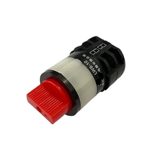 3 Positions 10A Control Circuit LW8-10/2Y Changeover 2 Poles 8 Terminals Single Hole Mounting Rotary Cam Switch von HWXMUGLXL