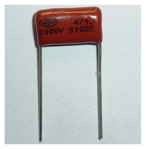50pcs CBB capacitor 471 2000V 471J 2KV 470pF 0.47nF P15 CBB81 Metallized Polypropylene Film Capacitor 50pcs CBB capacitor 471 2000V 471J 2KV 470pF 0.47nF P15 CBB81 Metallized Polypropylene Film Capacitor von HWXMUGLXL
