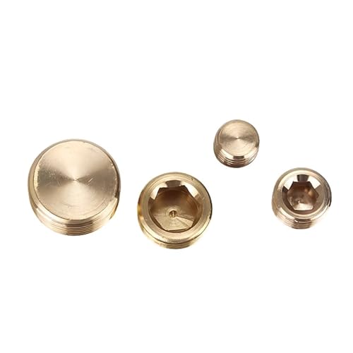 5PC Brass Inner Hexagon Pipe Connector 1/4" BSP Male Thread Countersunk End Pneumatic Fitting 5PC Brass Inner Hexagon Pipe Connector 1/4" BSP Male Thread Countersunk End Pneumatic Fitting von HWXMUGLXL