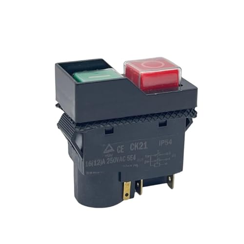 CK21 Electromagnetic Power Switches Waterproof Push Button for Slicers von HWXMUGLXL