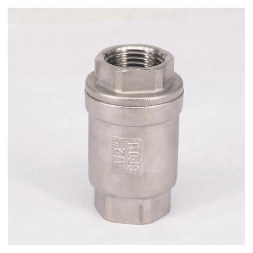 DN15 1/2" BSP Female Thread 304 Stainless Steel Inline Spring Valve Non-return One way Valve 229 PSI von HWXMUGLXL
