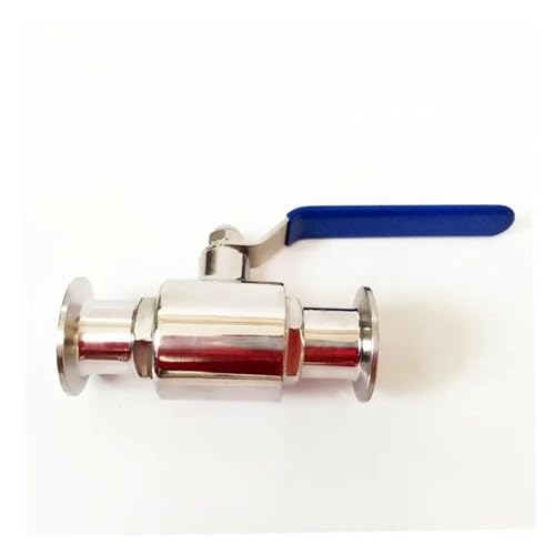 Fit 89mm Pipe OD x 3.5" Tri Clamp Ball Shut Off Valve SUS 304 Stainless Beer Brewing Home von HWXMUGLXL