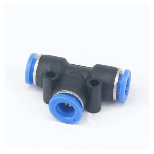 Fit Tube O/D 8mm Pneumatic Tee 3 Way Push In Connector Union Quick Release Air Fitting Plumbing Fit Tube O/D 8mm Pneumatic Tee 3 Way Push In Connector Union Quick Release Air Fitting Plumbing von HWXMUGLXL