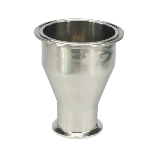 Fit Tube O.D 89mm-51mm Tri Clamp 3.5"-2" 304 Stainless Steel Ferrule Pipe Fitting Reducer Fit Tube O.D 89mm-51mm Tri Clamp 3.5"-2" 304 Stainless Steel Ferrule Pipe Fitting Reducer von HWXMUGLXL