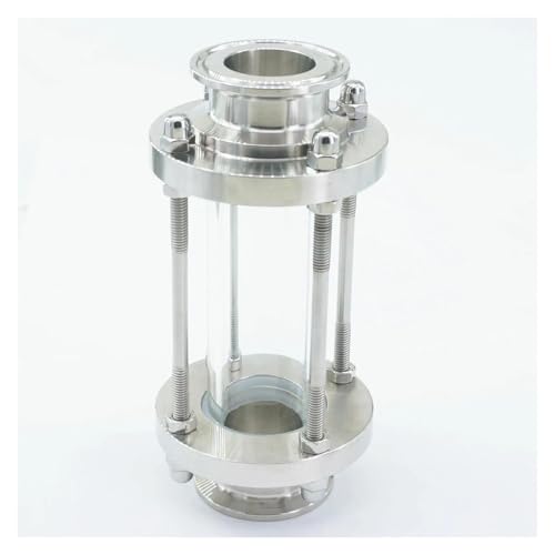 Fit Tube OD 32mm Tri Clamp 1.5" Ferrule 50.5mm 304 Stainless Steel Fitting Flow Sight Glass von HWXMUGLXL