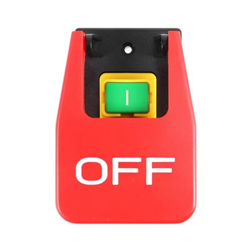 Off-On Red Cover Emergency Stop Push Button Switch 16A Power-Off/Undervoltage Protection Electromagnetic Start Switch Off-On Red Cover Emergency Stop Push Button Switch 16A Power-Off/Undervoltage Protection Electromagnetic Start Switch von HWXMUGLXL