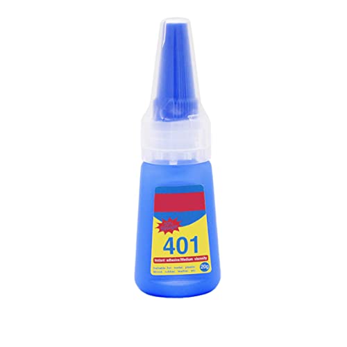 HWXZUUO Kleber Superkleber Flüssigkeit 401 Mehrzweck transparenter Instant trocken für Bindung poröser Materialien Holzpapier Lederstoff Stoff von HWXZUUO