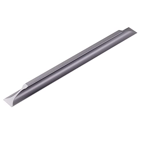 Selbstklebend Möbelgriffe Stangengriff,Schrankgriffe aus Aluminiumlegierung,Küchengriff,Schubladengriffe,Solide Griff,für Küchenschrank,Tür,Schrank,Schublade,Schlafzimmer (grau,Length:300mm) von HWZP026