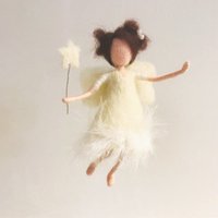 Nadelgefilzte Engelfigur Sternenengel Mit Flügel Wohndeko Wanddeko Schlafzimmerdeko Auto Accessoire Geschenk Für Sie von HWdesignnGifts