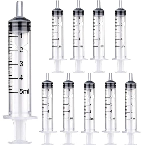 HXC 5 ml Spritzen 15 Pack Plastik Spritzen kleine Dosierspritze zum Messen Sterile Spritzen Einzeln Verpackte Kunststoffspritzen mit Kappe für Labors Öl oder Kleber HXC 5 ml Spritzen 15 Pack Plastik Spritzen kleine Dosierspritze zum Messen Sterile Spritzen Einzeln Verpackte Kunststoffspritzen mit Kappe für Labors Öl oder Kleber von HXC