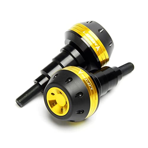 HXCH Sturzpads Motorrad Für Yamaha MT07 MT 07 2015-2022 Motorrad Motorschutz Sliders Abdeckung Rahmen Sliders Crash Pad Fallschutzschutz (Color : Gold) von HXCH