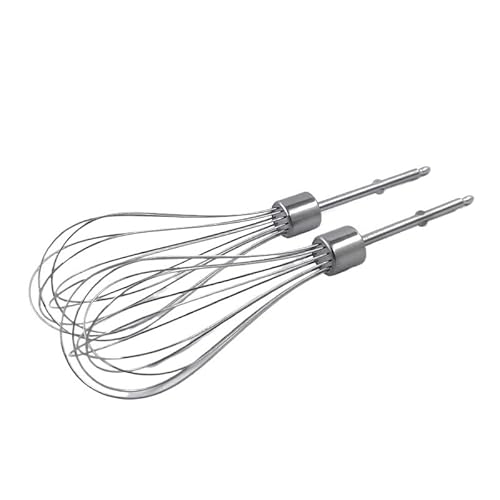 Kompatibel Mit Philips, HR3700 HR3705 Elektrischer Schneebesen-Mixer, Rührstab, 12-Draht-Schneebesenkopf Aus Edelstahl(2PCS 12 Line bar) von HXCTZHO