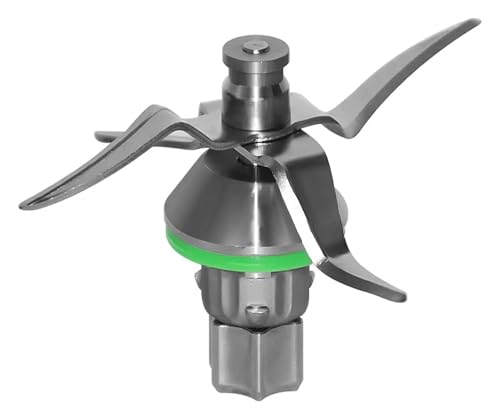 Mixermesser Kompatibel For Vorwerk Thermomix, TM6 TM5 Küchenmaschine Mixmesser Edelstahl Mit Dichtung von HXCTZHO