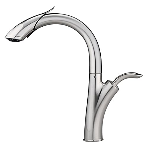HXFFXHF Aclips Taps Küchenarmatur Fixer Messing Küchenspüle Küchenarmatur mit Doppelfunktionssprüher Küchenarmatur 360° 360° 360° HXFFXHF Aclips Taps Küchenarmatur Fixer Messing Küchenspüle Küchenarmatur mit Doppelfunktionssprüher Küchenarmatur 360° 360° 360° von HXFFXHF