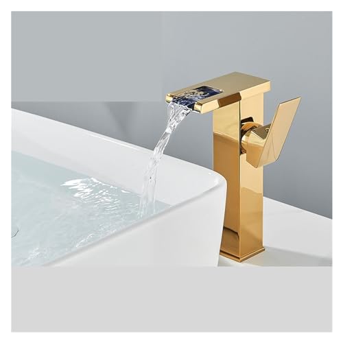 HXFFXHF Messing Drei-Funktion Eingriff heißer und kaltes Wasser Crane Co. von HXFFXHF