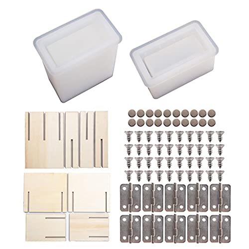 Box Epoxidharz-Form, Zigarettenaufbewahrung für Koffer, Gießen, Silikonform Box Epoxidharz-Form, Zigarettenaufbewahrung für Koffer, Gießen, Silikonform von HXNH