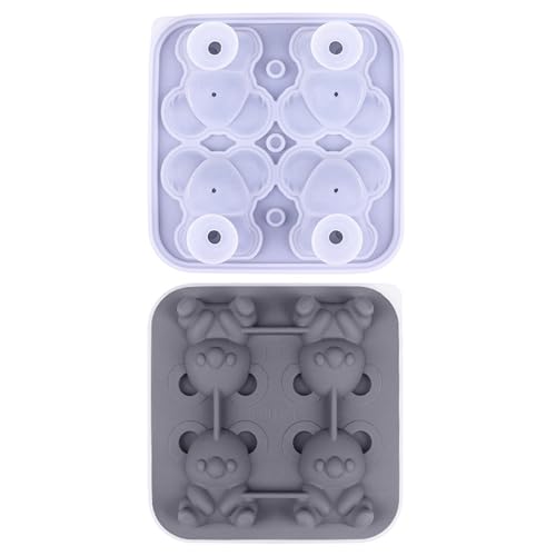 Einzigartige Koala-Form Eiswürfelform aus lebensmittelechtem Silikon für Whisky-Trinker und Barkeeper, langlebige Koala-Form von HXNH