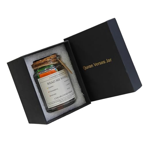 Glas mit Koranversen bietet spirituellen Komfort und Bestätigung, emotionale Heilung, ideal für Ramadans und bedeutungsvolle Muslime Glas mit Koranversen bietet spirituellen Komfort und Bestätigung, emotionale Heilung, ideal für Ramadans und bedeutungsvolle Muslime von HXNH