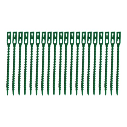 HXNH Fishbone Strukturierte Gartengurte, verstellbare Pflanzensysteme, wiederverwendbare Bindebänder für Balkon, Gartenarbeit, Landschaftsbau, Garten, Bindeband von HXNH